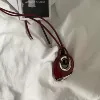Бордовый (крупный кожаный шнур)