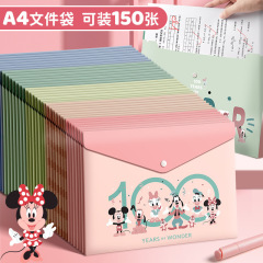 Ppボタン小学生a 4漫画ファイル袋透明試巻文房具収納袋事務資料アーカイブ袋卸売り