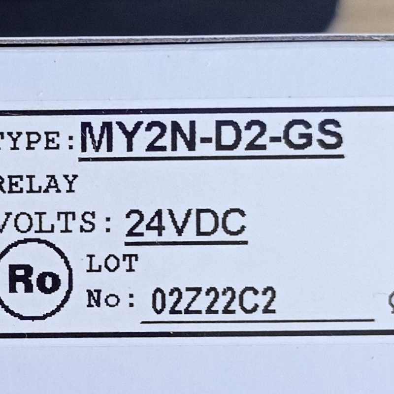 欧姆龙MY2N-D2-GS DC24继电器MY2N-D2-GS 24VDC继电器