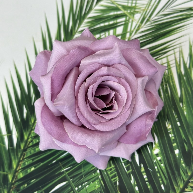 仿真10cm玫瑰花头520花艺蛋糕婚礼装饰婚车布置DIY假花摆件批发|undefined