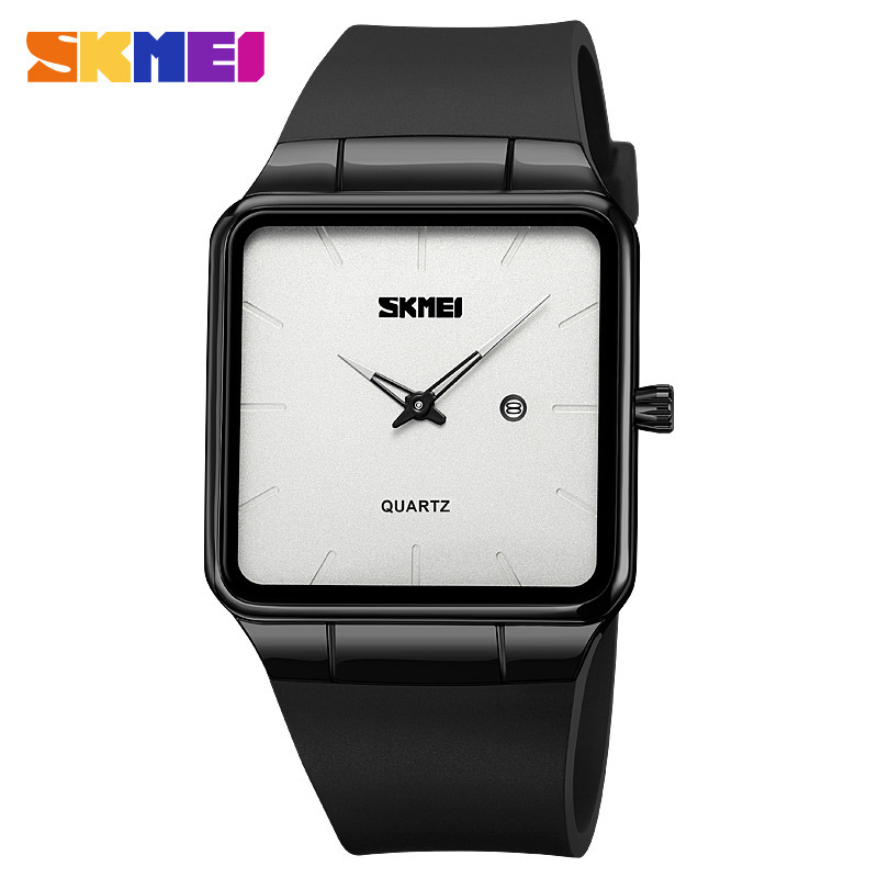 SKMEI Fashion Square reloj de hombre productos genuinos reloj de hombre de alta gama simple reloj de cuarzo impermeable