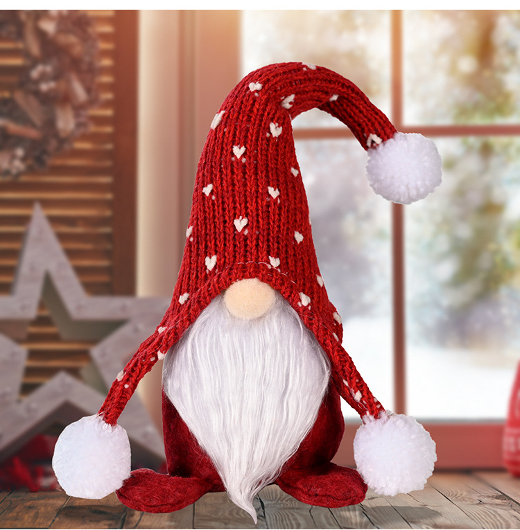 Weihnachten Süß Einfarbig Tuch Gruppe Rudolf Puppe 1 Stück display picture 4