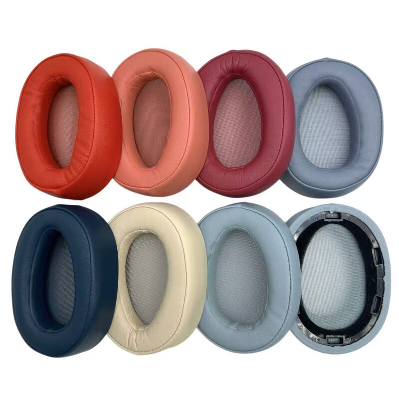 A pair of ear pads suitable for Sony MDR-100ABN WH-H900N headphones, foam ear pads, headband cushion