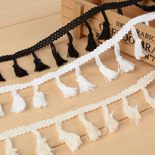 DIY jewelry accessories wholesale cotton lace off-white clothing accessories materials