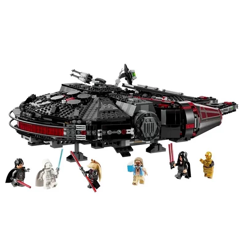 Космический корабль (lego) Millennium Falcon — конструкция 2 кг, версия «perfect» и тёмная