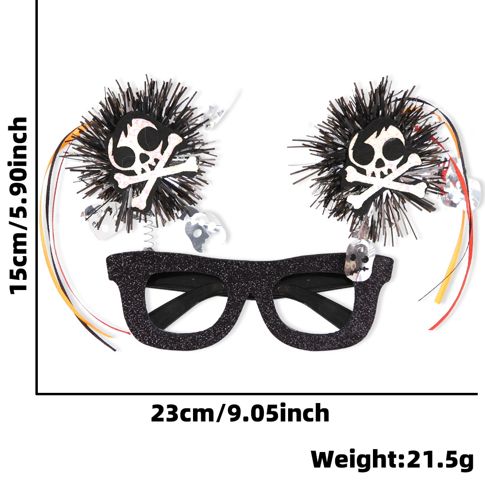 Nuevas gafas de Halloween transfronterizas gafas de bolas de color Bo Bo