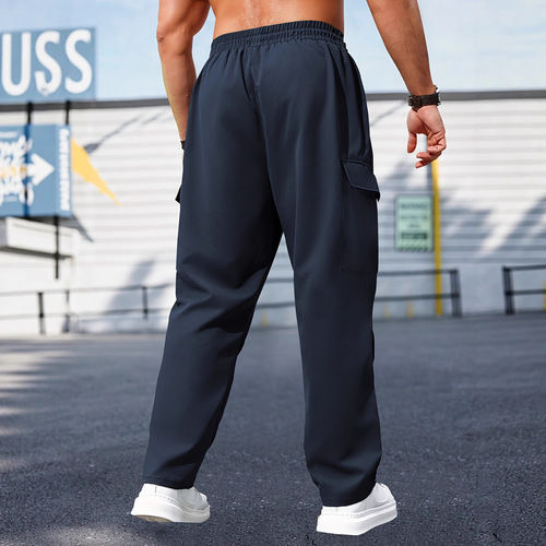 Ebay European and American casual pants, men's breathable sports work, long pants, retro work