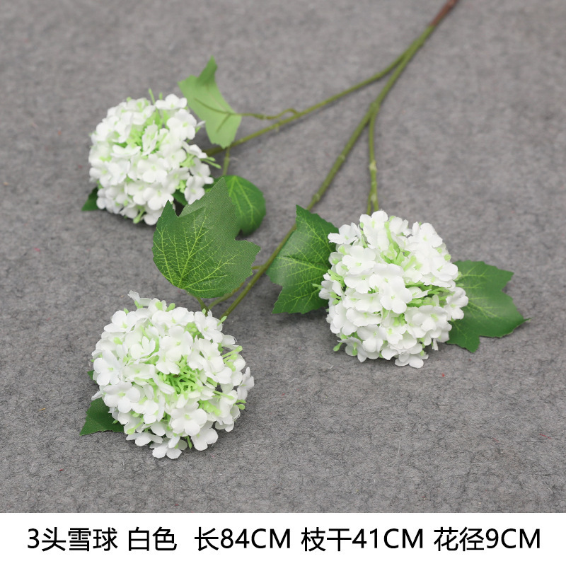 白い造花シーンアレンジメント花の造花ブーケ装飾造花造園アジサイシルクフラワー装飾花|undefined