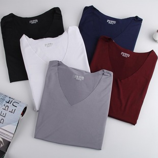 Aiyang Student Sports Short-Sleeved Thin Bottoming Shirt Half-Sleeved T-Shirt Men's Youth Seamless Ice Silk Quick-Drying T-Shirt