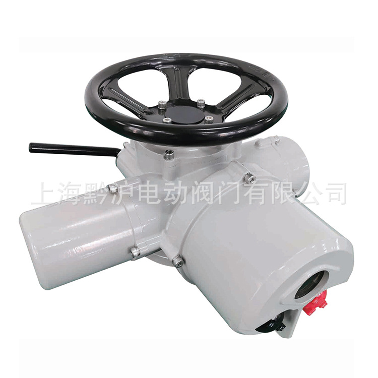 阀门电动装置 调节型DZW30-18插板阀螺母连接一体化电动执行机构