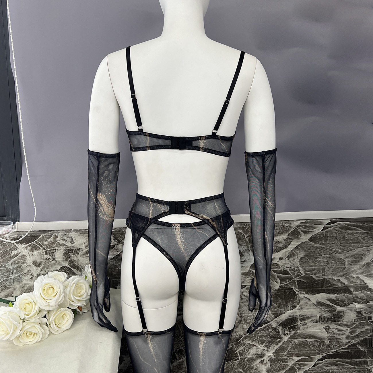 105g Weight Sexy Feel Of Sensation Sleeveless Sleeve Length Sexy Lingerie Lingerie Type Polyester Fabric Type Sexy Lingerie Sets Sets Type 1 Set Quantity Indoor, Home, Honeymoon Occasion Strap Neckline Color Block Pattern All Seasons Season Women's Gender Sexy Style Women's Sexy Color Block Sexy Lingerie Sets Indoor Home Honeymoon Sexy Lingerie 11