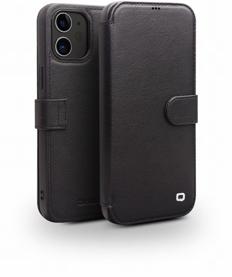 Ốp lưng da thật iPhone 12 Pro Max nắp lật mini có ngăn đựng thẻ — Khóa từ tính iPhone 12 mini 5,4 inch màu đen, Khóa từ tính iPhone 12 mini 5,4 inch màu nâu đậm, IPhone12 Pro Max 6,7 inch khóa từ tính doanh nhân màu nâu nhạt chi tiết 32