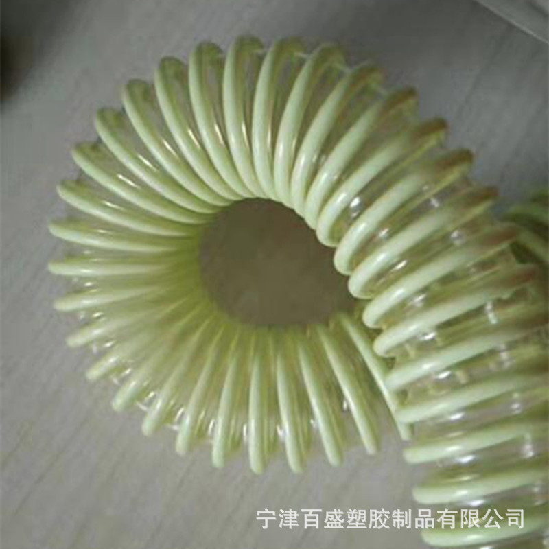 供应颗粒输送耐磨管 聚氨酯耐磨耐老化加筋螺旋管