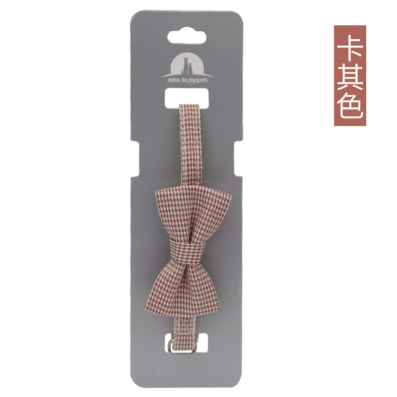 英伦风蝴蝶结宠物项圈16