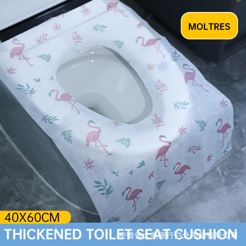 使い捨てトイレマット個別包装ポータブル防水旅行ホテルトイレ厚みのあるクッションカバークロスボーダー卸売|undefined