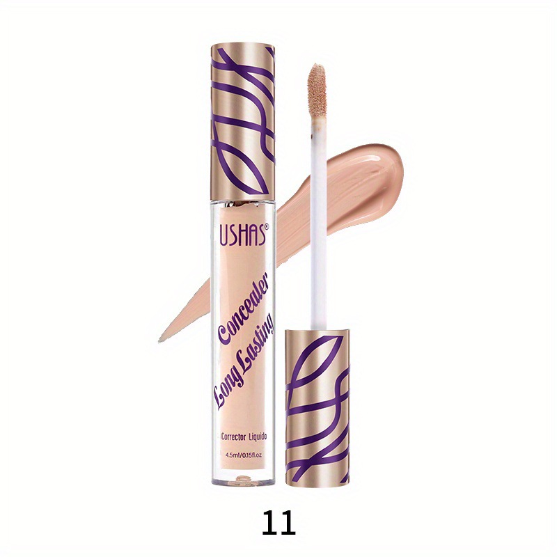 USHAS transfronterizo spot 6 color concelador líquido crema de lápiz hidratante de manchas de acné impresión de círculos oscuros estereoscópicos naturales