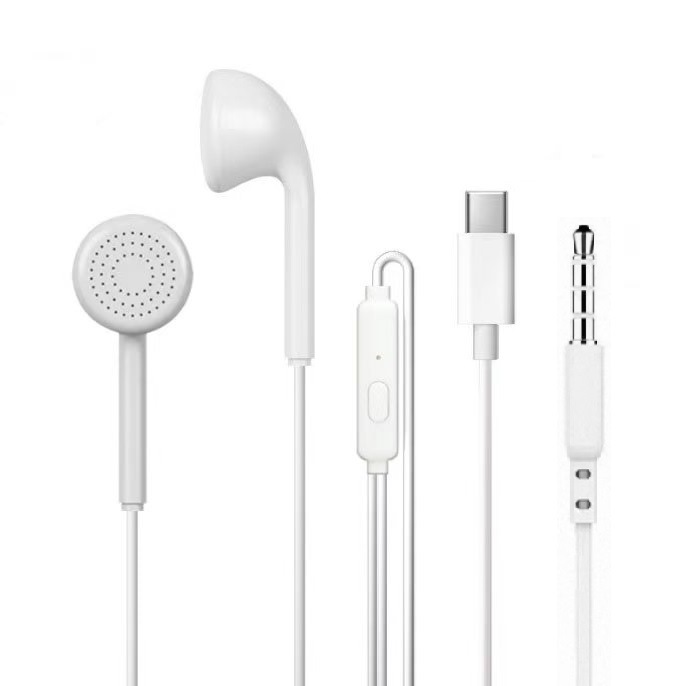 适用于oppo r11 r11s r9s plus通用有线耳机 R9平耳式游戏耳机