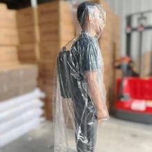 一次性雨衣加厚帽绳成人雨披透明旅游户外旅行套头束口漂流