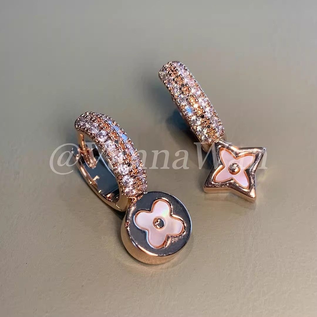 VanWan【Buyer's Edition】Old Fa~Retro Presbyopia Earrings 25aw Natural…