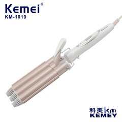 クロスボーダー科美三管巻き棒KM-1010は髪を傷つけません。