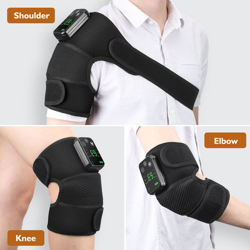 Cross-border electric heating massage knee pads, shoulder pads, elbow pads, warm compresses, old cold leg joints, moxibustion massage instrument factory