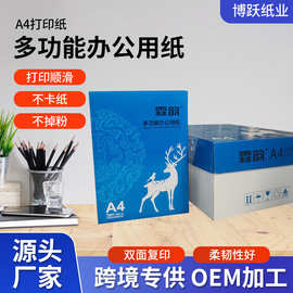 霖韵单包装a4打印纸 单包500张70g办公用品a4打印白纸现货批发