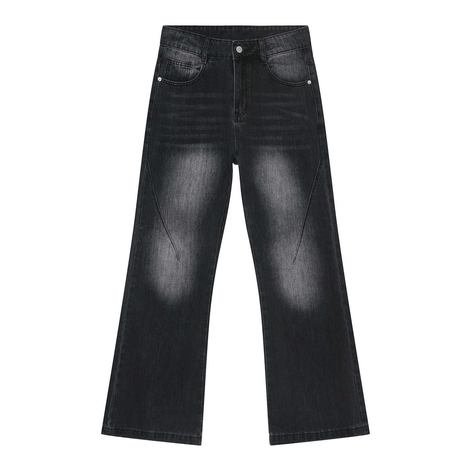 Mtlclothes ropa de Hombre | 2023 otoño nuevo americano SLIM-Fit retro skinny gris negro blanco pantalones de mezclilla