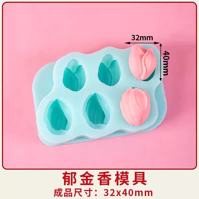 Decoración de pastel del día del maestro en línea de color red raspador flor molde de silicona amor tarjeta en forma de corazón horneado inserto