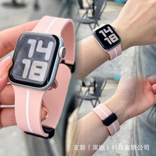 �m���iwatch1-10���O��Apple iWatch�ֱ��pɫ�����ۯB�۹��z�펧