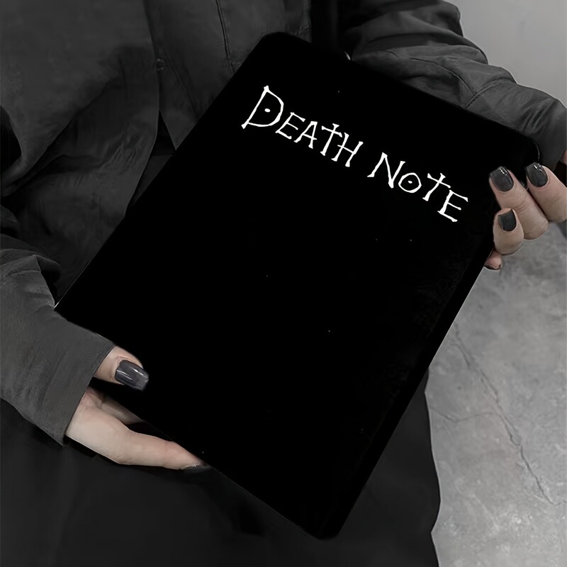 Book Death Note for Apple Air5 Ten Generation Black 10.2 Flat Protective Cover Leather Anti-fall Pro