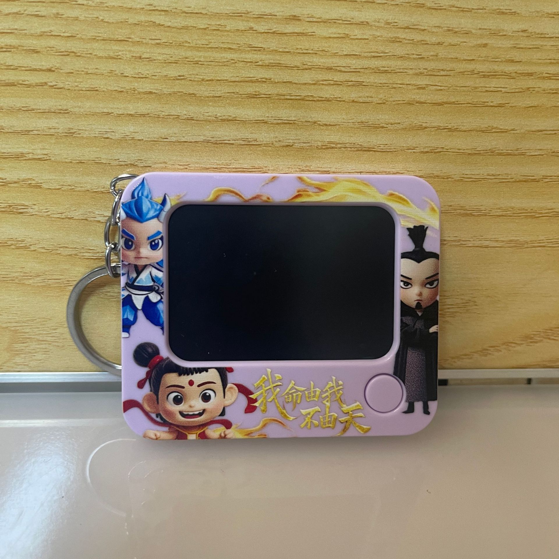 国境を越えたミニ落書き画板アニメ人形かわいいかばんストラップ小画家キーホルダー夜市スーパープレゼント