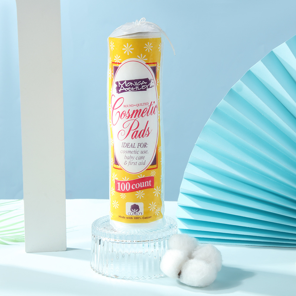 Algodón transfronterizo suave belleza algodón AB doble cara espesar redondo algodón limpiador de maquillaje desechable al por mayor algodón limpiador