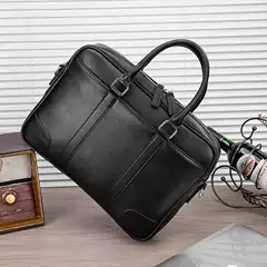 Men's Leather Handbag 2026 New Model Large Capacity Men's Bag Crossbody Bag Casual Computer Bag Briefcase Business Bag