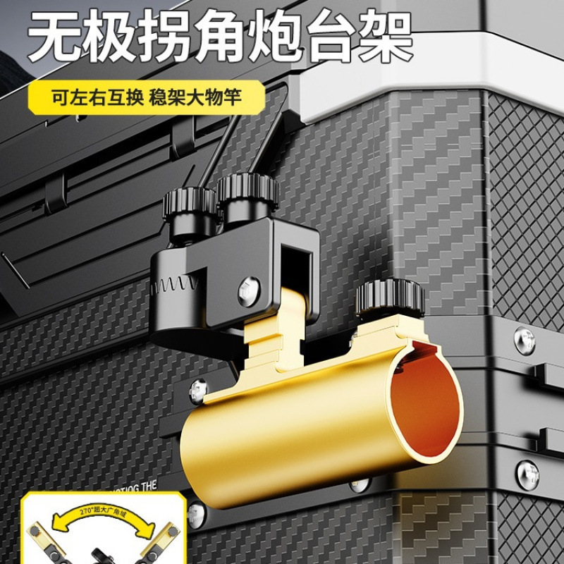 画中仙新款钓箱全套钓鱼箱多功能台钓箱带轮鱼桶渔具装备多功能台|undefined