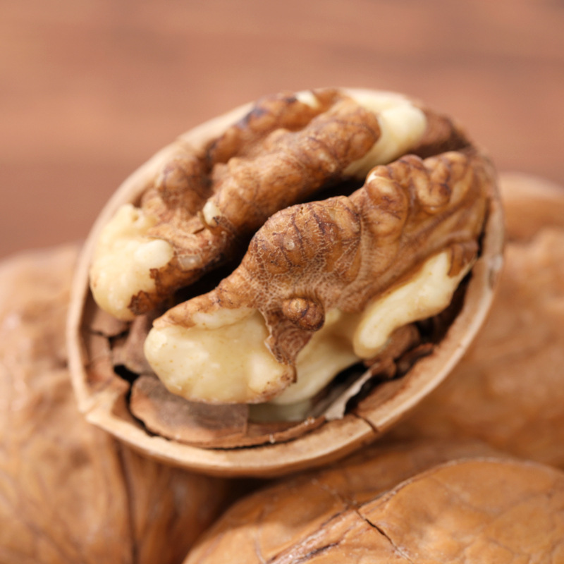 Sihong Hand Peeled Roasted Walnuts 5kg Pack Herb Ripe Walnut Roasted Nuts Snack Roasted Core 185 Peach Thin Skin Walnuts