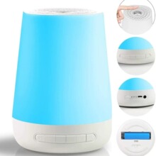 跨境白噪音助眠仪婴儿安抚哄睡睡眠助眠神器七彩小夜灯音箱睡眠仪