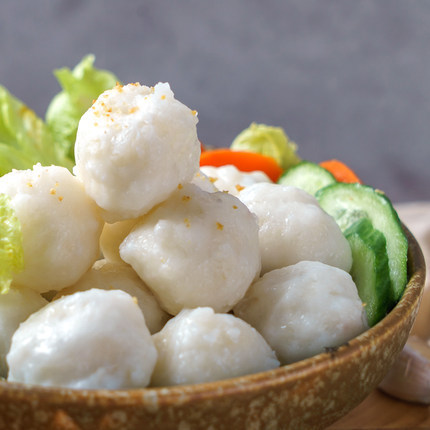 Chaoshan Cuttlefish Balls Squid Balls Huazhi Balls Hot Pot Ingredients Oden Ingredients Malatang BBQ Skewers Commercial Wholesale