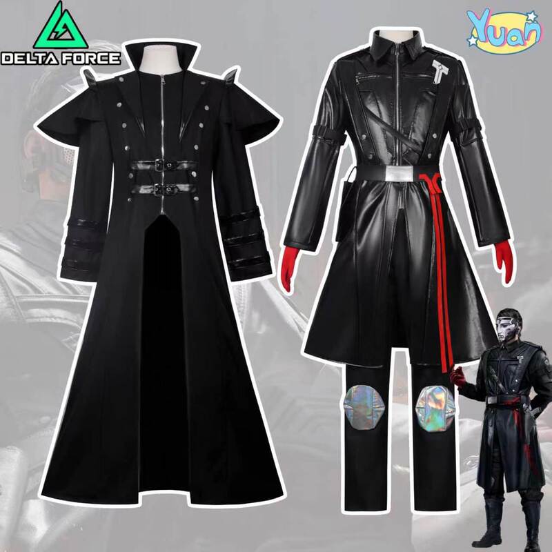 Delta Force Warden Cosplay Costume Gerhorst Leather Outfit Halloween Cosplay Costume Cross-Border Delta Force Warden Cosplay Costume Gerhorst Leather Outfit Halloween Cosplay Costume Cross-Border