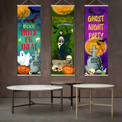 Live Stream Subcontracted Wholesale Pine Wood Paintings Halloween Paintings Decorative Paintings Home Wall Paintings Spray Paintings