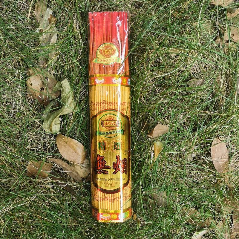 新会华辉隆六角彩金无烟佛香观音香竹签香礼佛香线香拜佛香供奉香