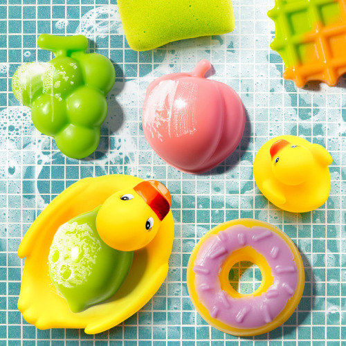 Keda Duck Children's Homemade Handmade Soap Science Experiment Toy Soap Mold DIY Creative Soap Base Material Pack