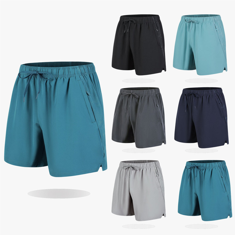 New Men's Shorts, Quick-Drying, Loose-Fitting, Five-Point Sports Casual Pants, Thin Cross-Border Ice Silk Beach Shorts, Versatile Casual Wear