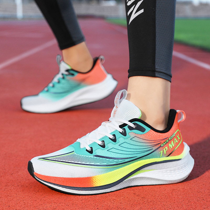 2025 nuevas zapatillas para correr de suela suave de palomitas de maíz con absorción de impactos y desgaste