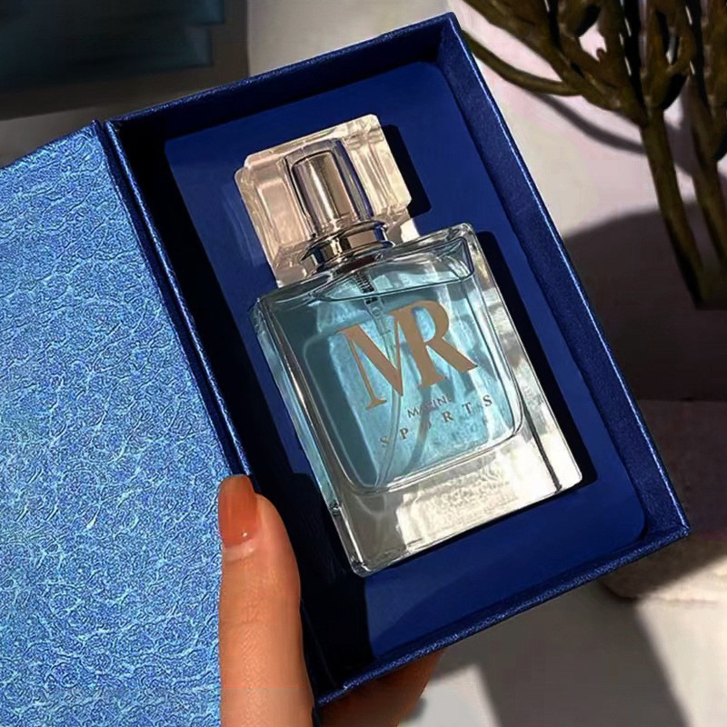 Ny parfym Flower Tale MR Blue Herrparfym 50 ml Beständig fräsch doft Orientalisk smak Gulong Eau De Toilette presentförpackning_voghion.com