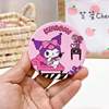 Cartoon small handheld double-sided round mirror, new collection