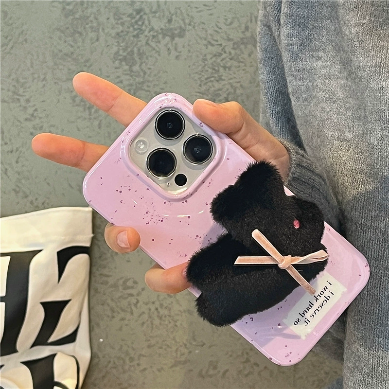 Apple, совместимый кролик, чехол для телефона, iPhone 13, трубка, английские буквы, iphone, 12promax