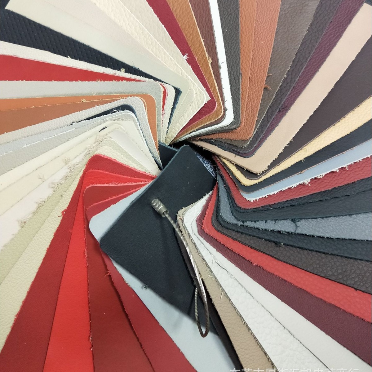 头层牛皮荔枝纹平纹现货扎染面皮质感柔软适合皮具鞋子手机壳手套