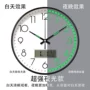 客厅夜光圆形卧室石英钟