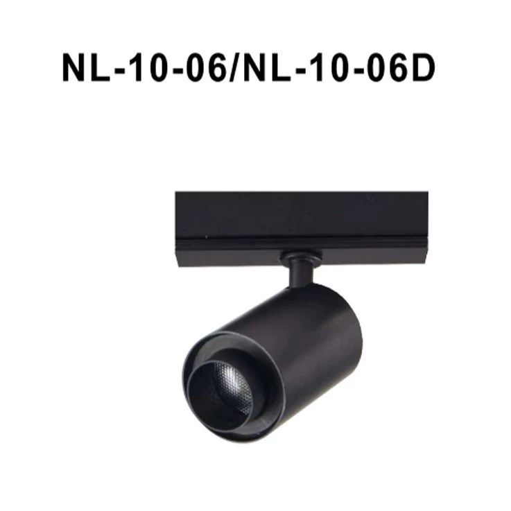 Миниатюрный магнитный трековый светильник LED для коммерческих магазинов, магазинов одежды, трехв-одном, яркий, энергосберегающий, трековый тип