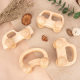 Wooden children's hand push hand grip car P0.13 inertia car 0-3 years old baby muscle training toddler grip toy